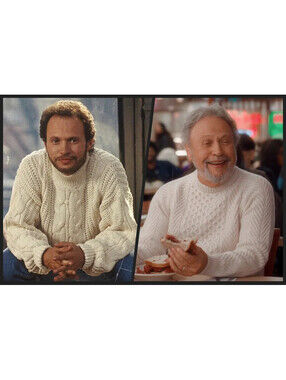 Hellmann's Billy Crystal’s 1989 Cable Aran sweater Celebrity Knits Mayonnaise